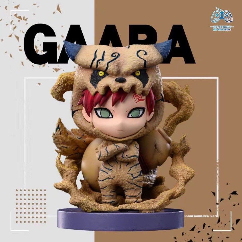 Phiên bản chất lượng cao Naruto pg Tail Beast Doll Suit Naruto Gaara Gaira Gai-made Motherland Phiên