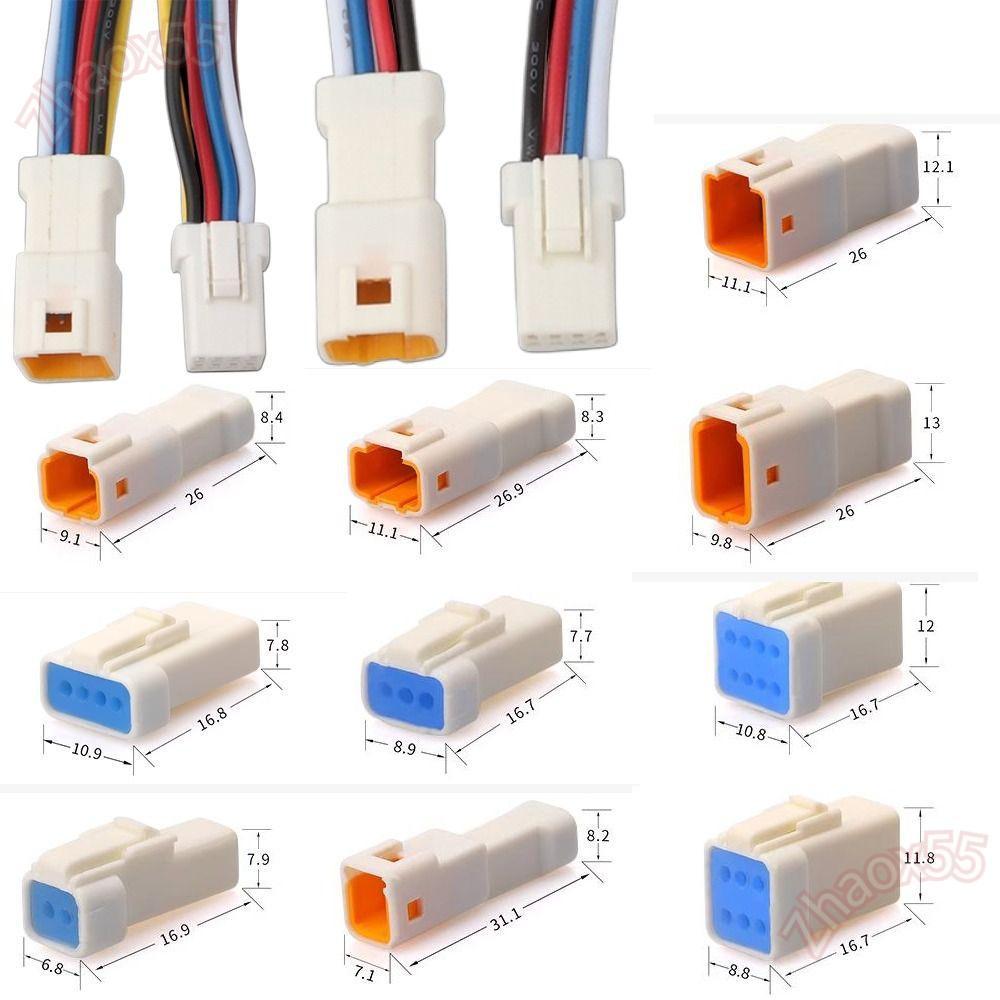 Đầu nối cáp chống nước ô tô ZHAOX, 03R-JWPF-VSLE-S JST JWPF Loại JST JWPF Nam Nữ Mông Cắm, 2 3 4 6 8