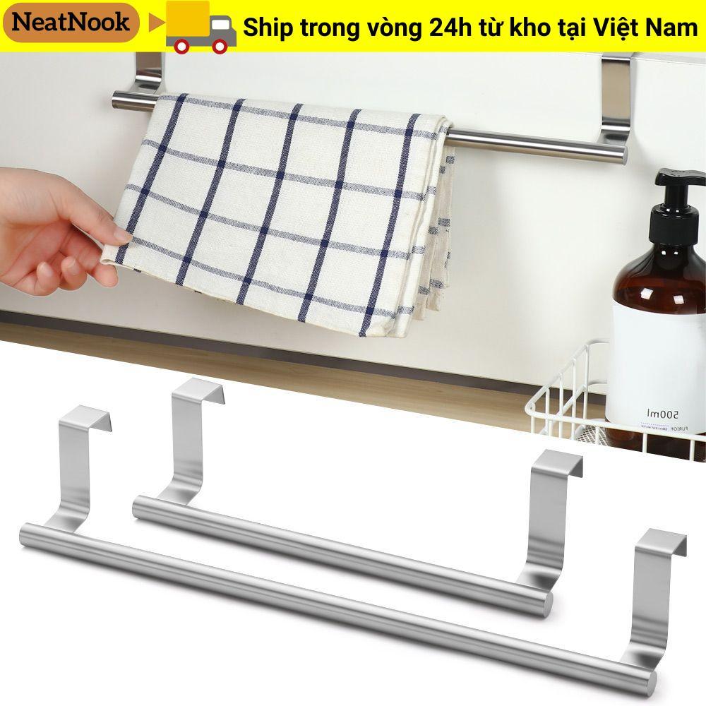 NEATNOOK Rag Rack Phòng tắm Tủ treo cửa Kệ inox