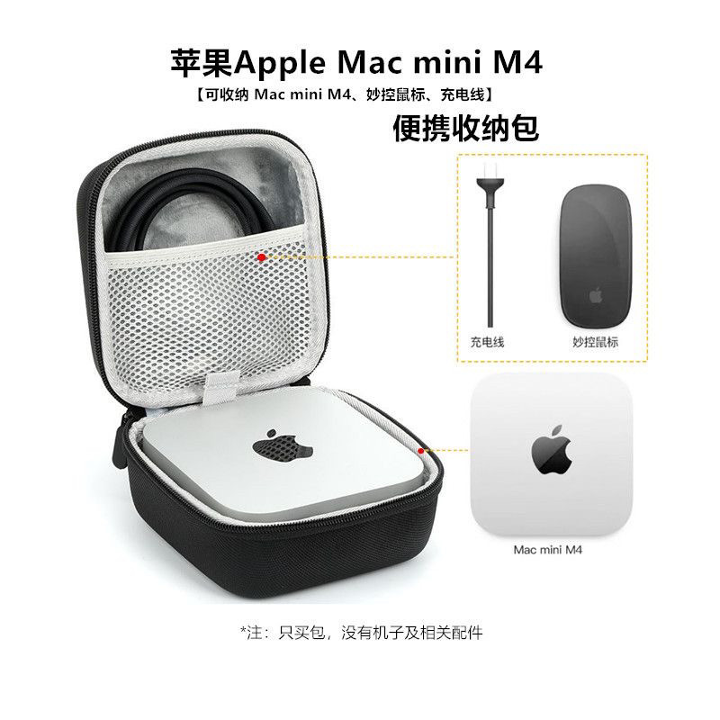 Túi đựng máy chủ Apple Mac Mini M4 Apple Mac MINI Apple Host M4 Hộp lưu trữ mini