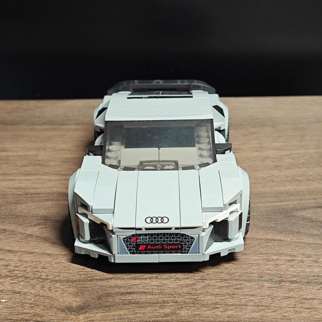 Đôi Đại Bàng cada Khối Xây Dựng Audi r8 Khối Xây Dựng Xe Thể Thao Xếp Hình Lắp Ráp Mô Hình Ô Tô Tran