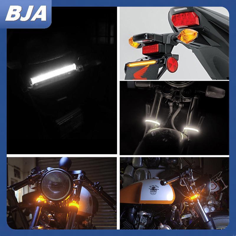 Đèn báo rẽ xe máy BJA LED & DRL Moto Flasher Ring Fork Strip Lamp BJA