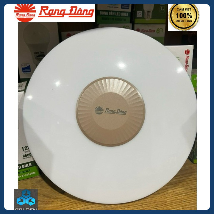 (Rạng Đông) Đèn Led ốp nổi Trang Trí 36W Đổi 3 Màu - Đường kính 360mm Model LN26 ĐM