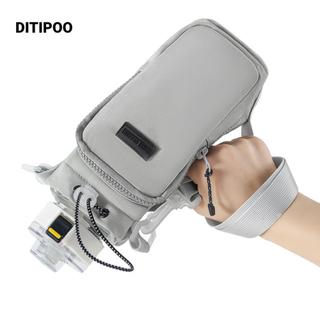 Túi đựng bình nước DITIPOO, Túi đựng cốc chân không giữ nhiệt chống nước di động, có dây đeo vai có thể điều chỉnh Túi đeo chéo bền