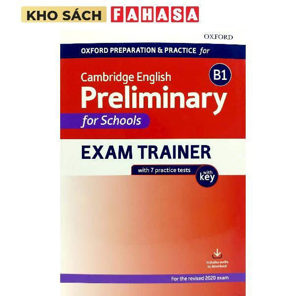 Oxford Preparation And Practice For Cambridge English B1 Preliminary For Schools Exam Trainer With K