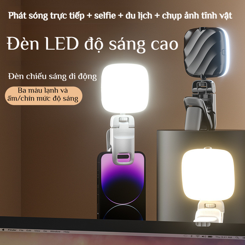 [RGB Full Color] LED Light/RGB Light/Phone Light/Photography Light/USB Rechargeable