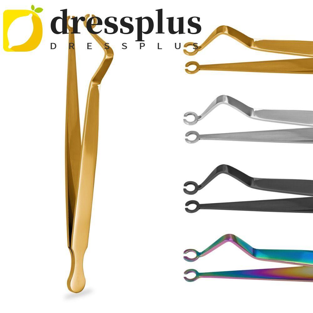 DRESSPLUS Body Piercing Tool, Thép không gỉ Septum Piercing Tool Da Forceps, Micro Catheter Gauge Rố