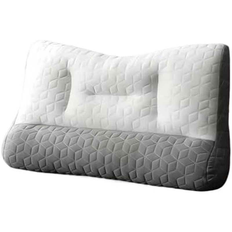 Cervical Neck Pillow, Ergonomic Memory Foam Pillows for Neck Pain Relief with Breathable Pillowcase,