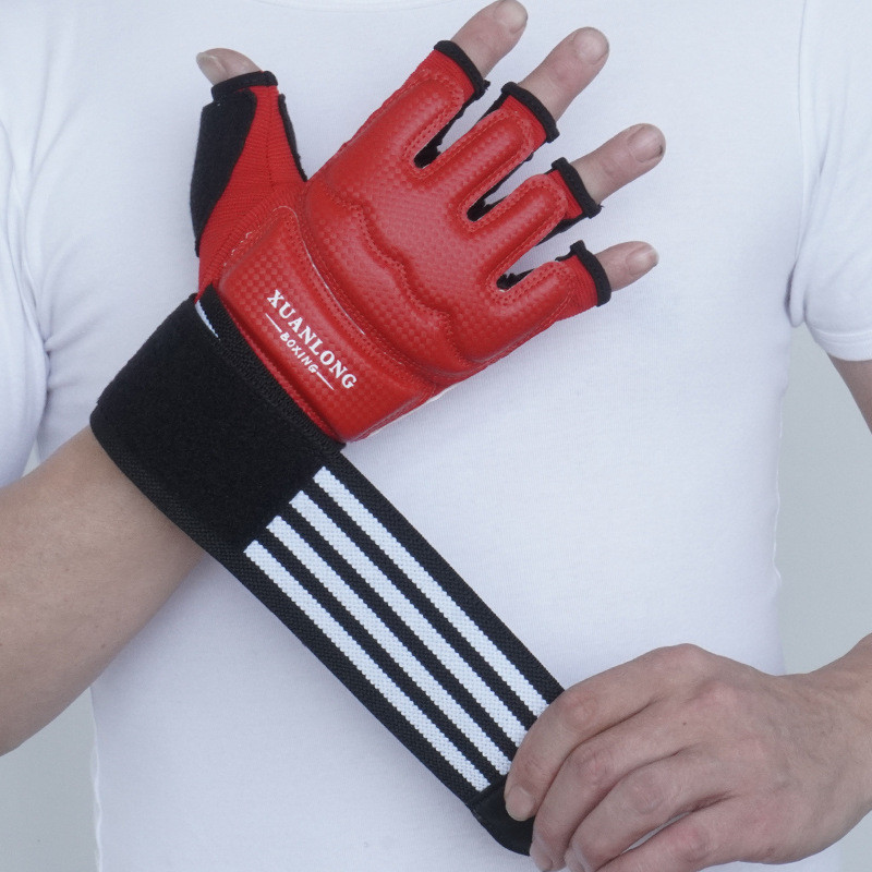 Boxing Glove Fight Sanda Half Finger Combat Training Boxing Glove Fight Sanda Half Finger Combat Tra