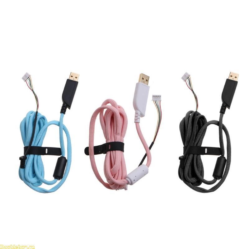 Doublebuy Cáp Chuột USB 2M Dây Ô Cho ZOWIE EC1-A EC1-B FK1 Dây Chuột Chơi Game