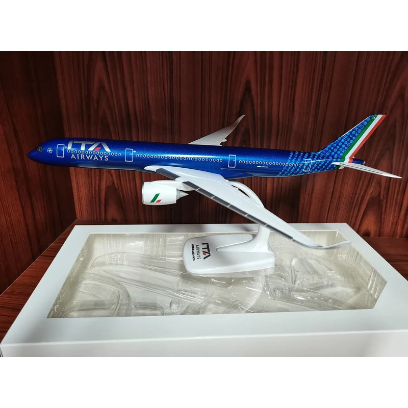 FZDecorate Máy Bay 1 / 200 Cho A350 A350-900 Ý ITA Máy Bay Hàng Không ABS Lắp Ráp Máy Bay Mô Hình Qu