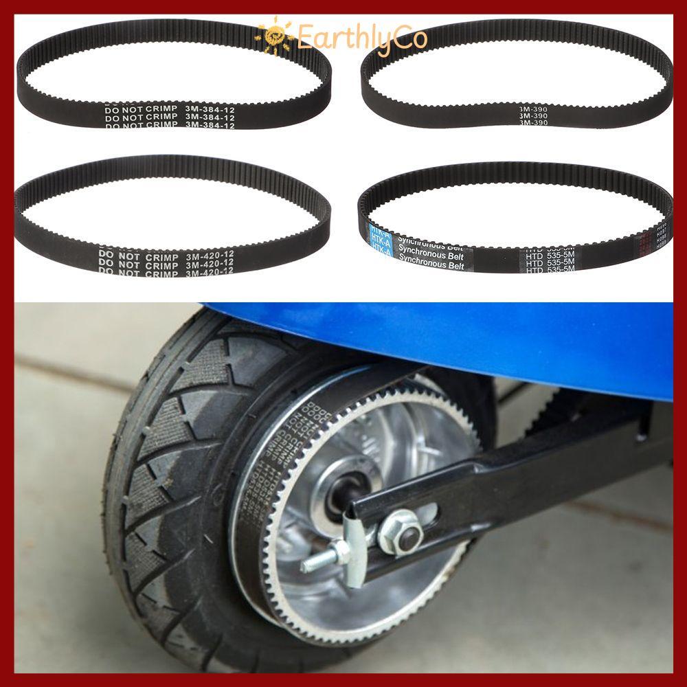 [Giao hàng từ Việt Nam] Đai xe tay ga điện EARTHLYCO Đen E-scooter Hoverboard Phần HTD Drive Sọc Cao