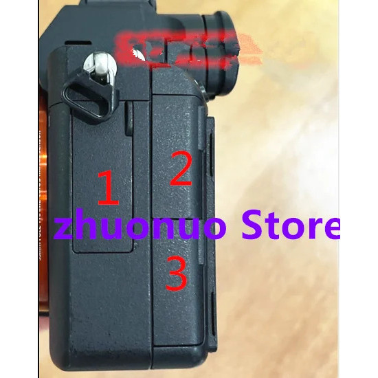 MỚI A7 iii / M3 A7RM3 Nắp Cao Su USB Cửa HDMI Tương Thích Nắp Giao Diện Dành Cho Sony ILCE-7M3 ILCE 