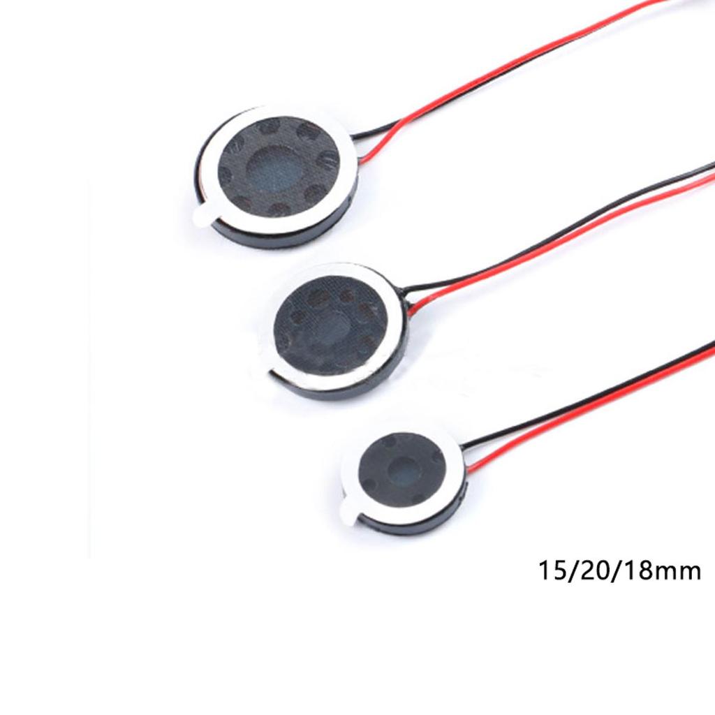 Tròn 8 Ohm 1W Loa 8ohm 15MM / 18MM / 20MM Loa Điện Thoại Di Động Loa Nhỏ Âm Thanh