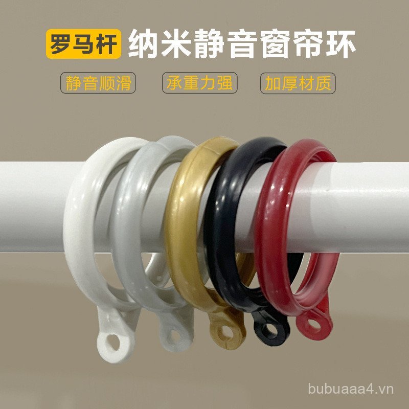 La Mã Thanh Nhẫn Tắt Tiếng Vòng Rèm Thanh Nhẫn Rèm Vòng Phụ Kiện Rèm Nhẫn La Mã Vòng Treo Nano Tắt T