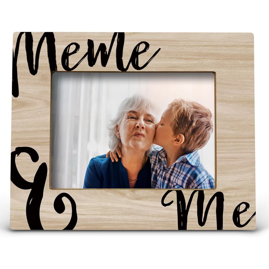 Khung Ảnh Quà Tặng FONDCANYON Meme - Khung Ảnh Bà & Meme (5x7 Inch)