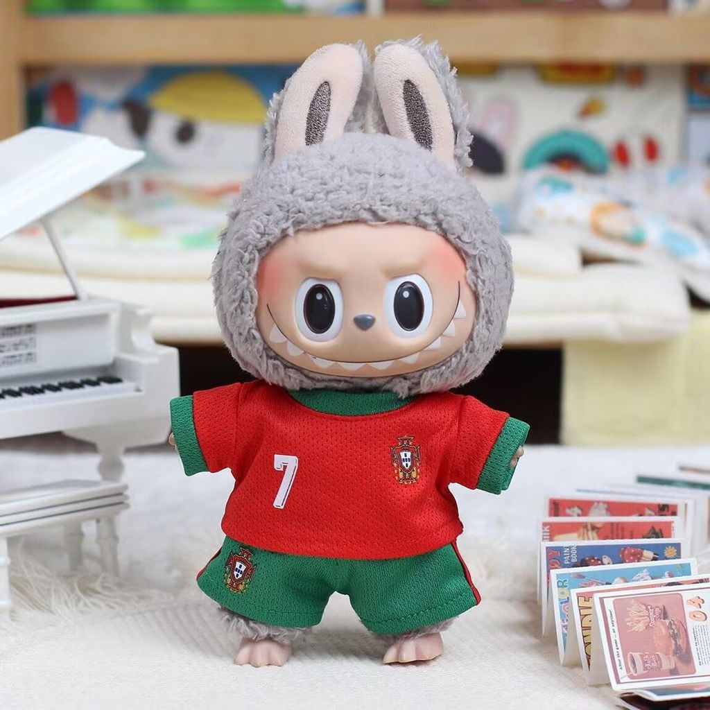 Dimoo vinyl doll clothes sports style cotton 10-17cm clothes personality cute bubble Mary set clothe