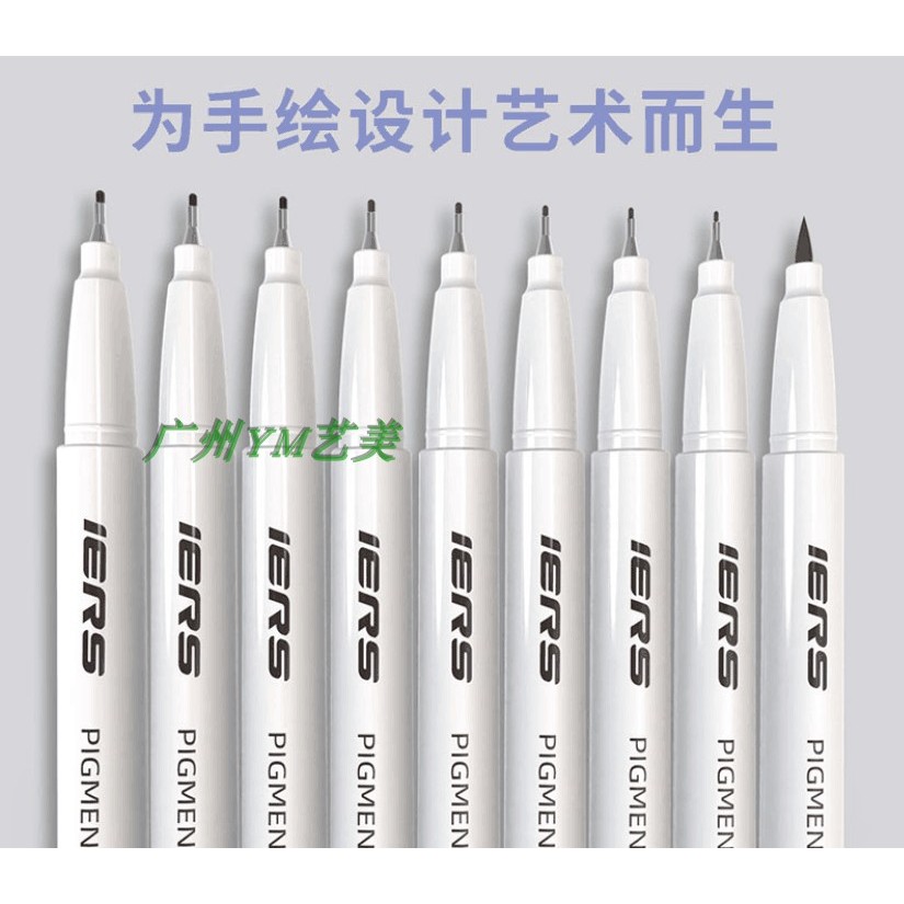 IERS Ayers Ống Tiêm Bút Chống Thấm Nước Dây Móc Bút Vẽ Tay Bộ 302 Truyện Tranh Đơn Giản Thì Nghệ Thu