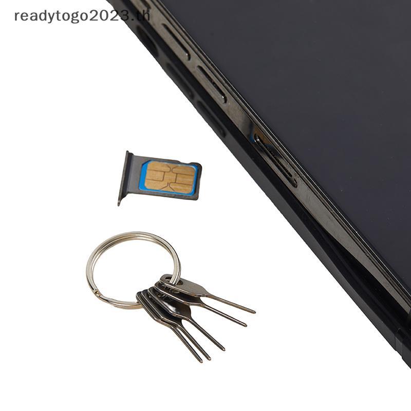 [RD] 5 Cái / bộ Thẻ SIM Eject Pin Dụng Cụ Chìa Khóa Kim SIM Khay Đựng Thẻ Eject Pin Cho Điện Thoại D