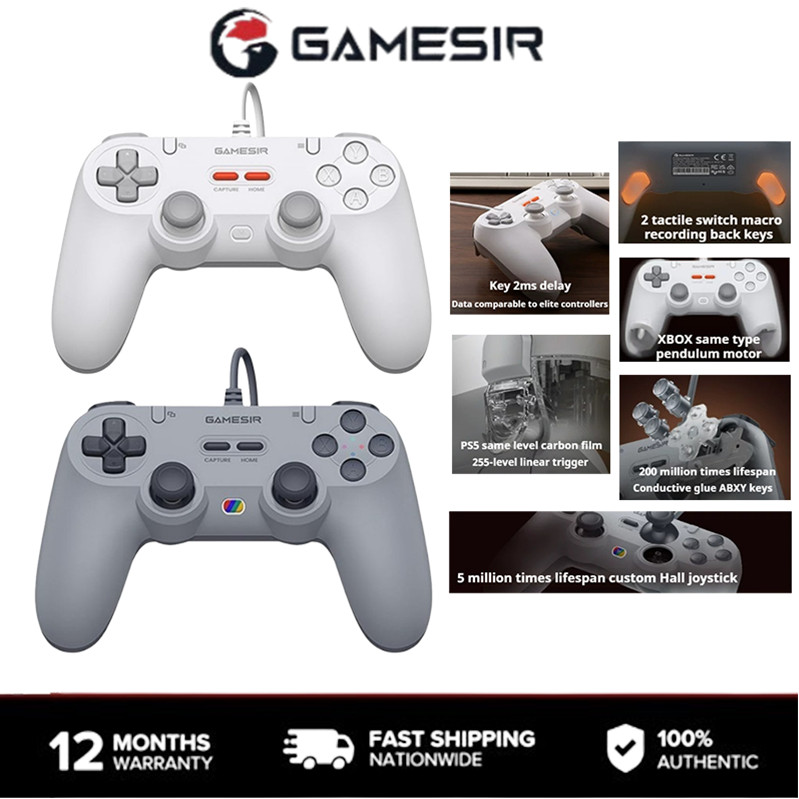 GameSir T3 Tegenaria Bộ điều khiển trò chơi có dây PC Steam Gaming Nintendo Switch Bộ điều khiển Mur