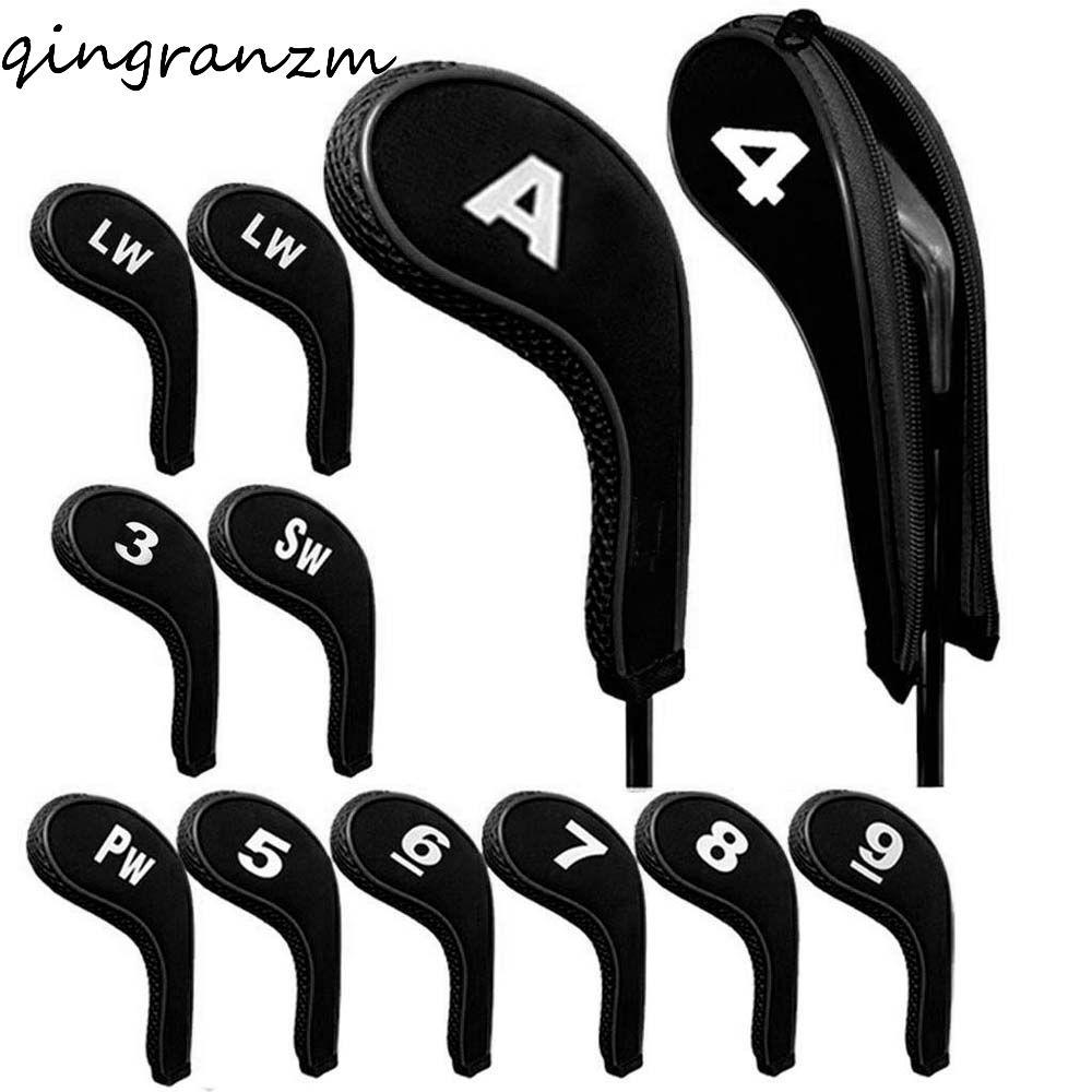 NEXOR Golf Iron Headcover Iron pole Cover Với Thiết Kế Số Thiết Bị Huấn Luyện Dây Kéo Golf Putter Vỏ