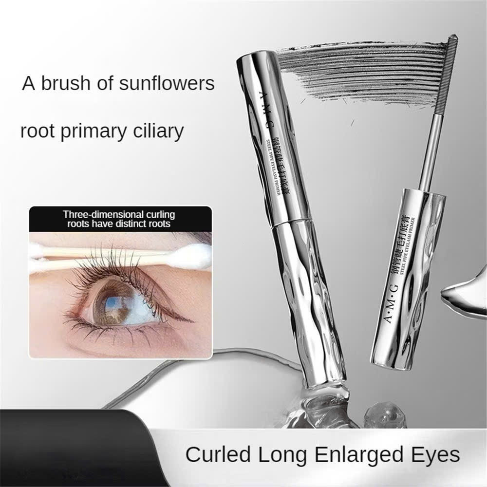 Mascara lông mi AMG, Uốn dài, Không nhòe, Đầu bàn chải siêu mỏng, Bàn chải lông mi siêu mỏng, Không 