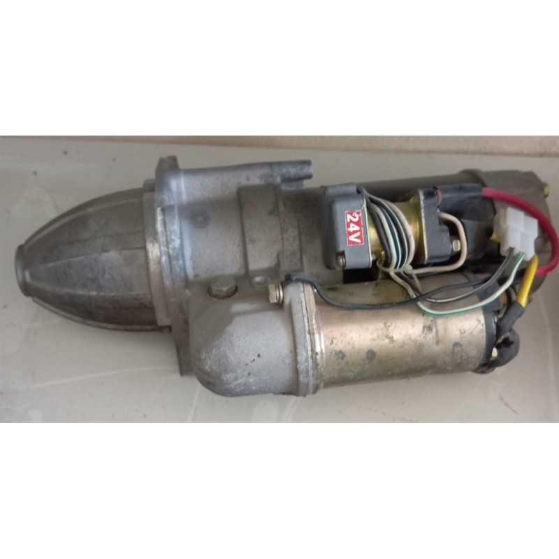 Củ đề 24V 4.5kW KST cho Mitsubishi 6D14 6D15 6D16 11RX400 R200 S25115 – Starter ô tô xe tải