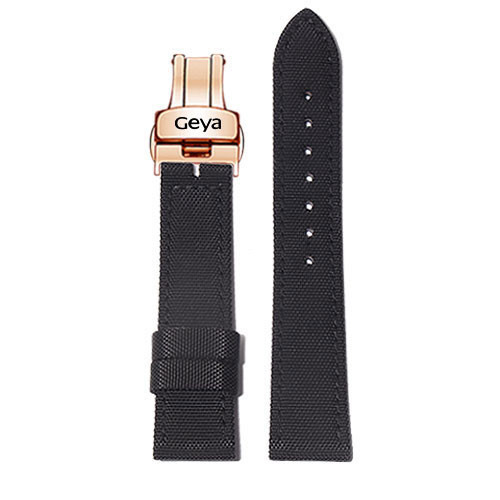 18 / 19 / 20 / 21 / 22 / 23 / 24mm Dây da Thích hợp cho Geya Canvas Dây đeo đồng hồ Nylon chống thấm