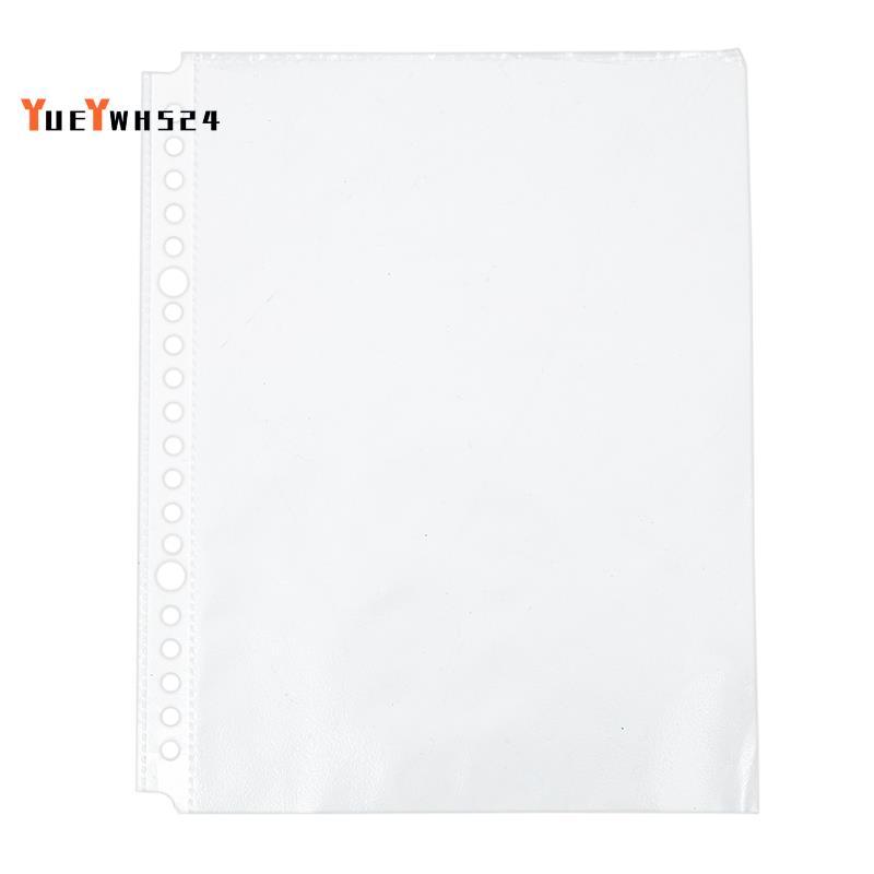 Gói 200 túi đục lỗ trong suốt A5 - Thư mục Poly bằng nhựa