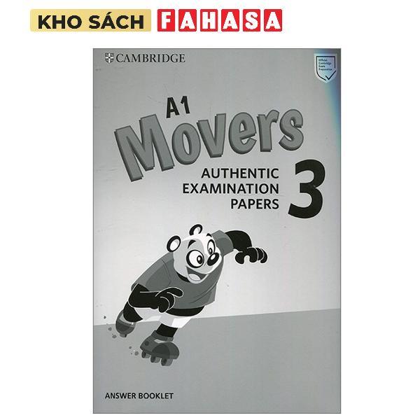 A1 Movers 3 Answer Booklet: Authentic Examination Papers