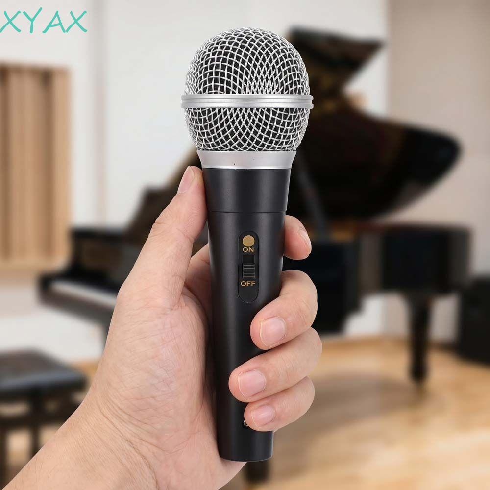 Micro có dây XYAX, Micro Karaoke chuyên nghiệp Micro năng động, Giảm tiếng ồn Cosplay cho trẻ em Mic