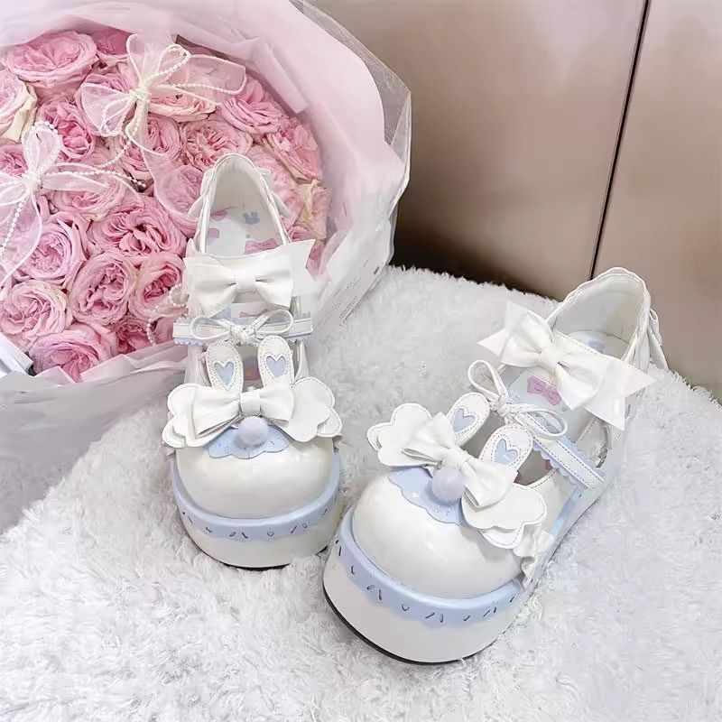 Giày lolita dễ thương lolita Giày da nhỏ Giày nữ / qret