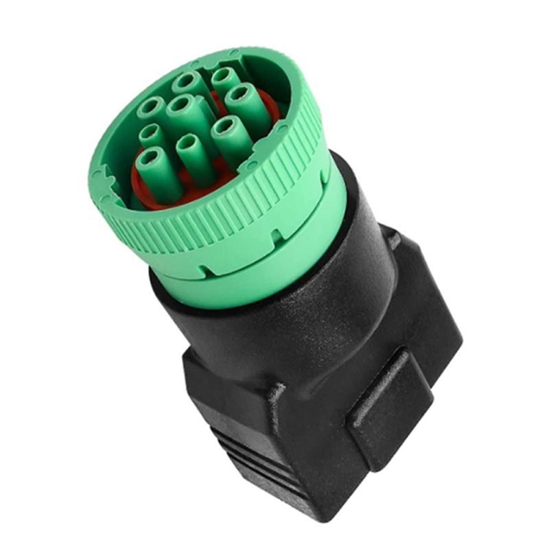 Zzz 9pin J1939 sang 16pin Đầu nối OBD2 cho máy quét và theo dõi xe tải
