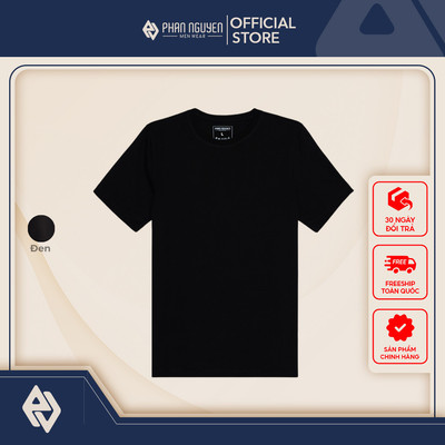 Áo phông nam Phan Nguyễn, chất liệu cotton cao cấp, mềm mại, hút ẩm tốt, form regular fit APC.297