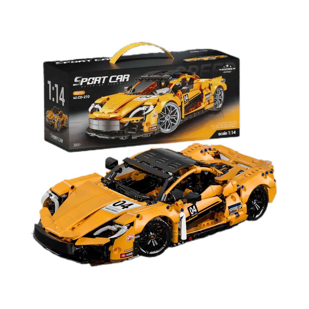 Tương thích với Lego McLaren P1 Xe Thể Thao Khối Xây Dựng Mô Hình Bộ Cơ Lắp Ráp Đồ Chơi Cậu Bé Khổng