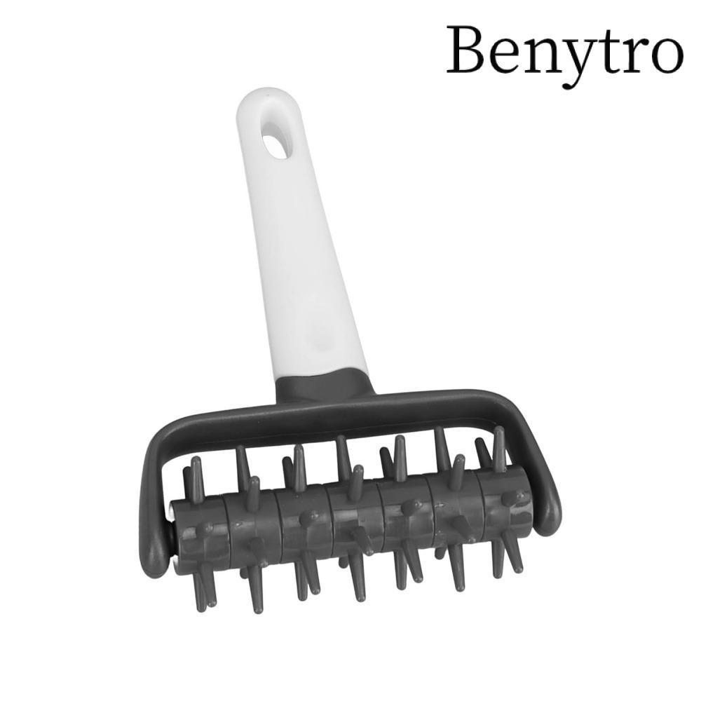Benytro BENYTRO Pizza Dough Docker, Con lăn bột treo cao cấp thực phẩm, Gai diệt bong bóng cầm tay T