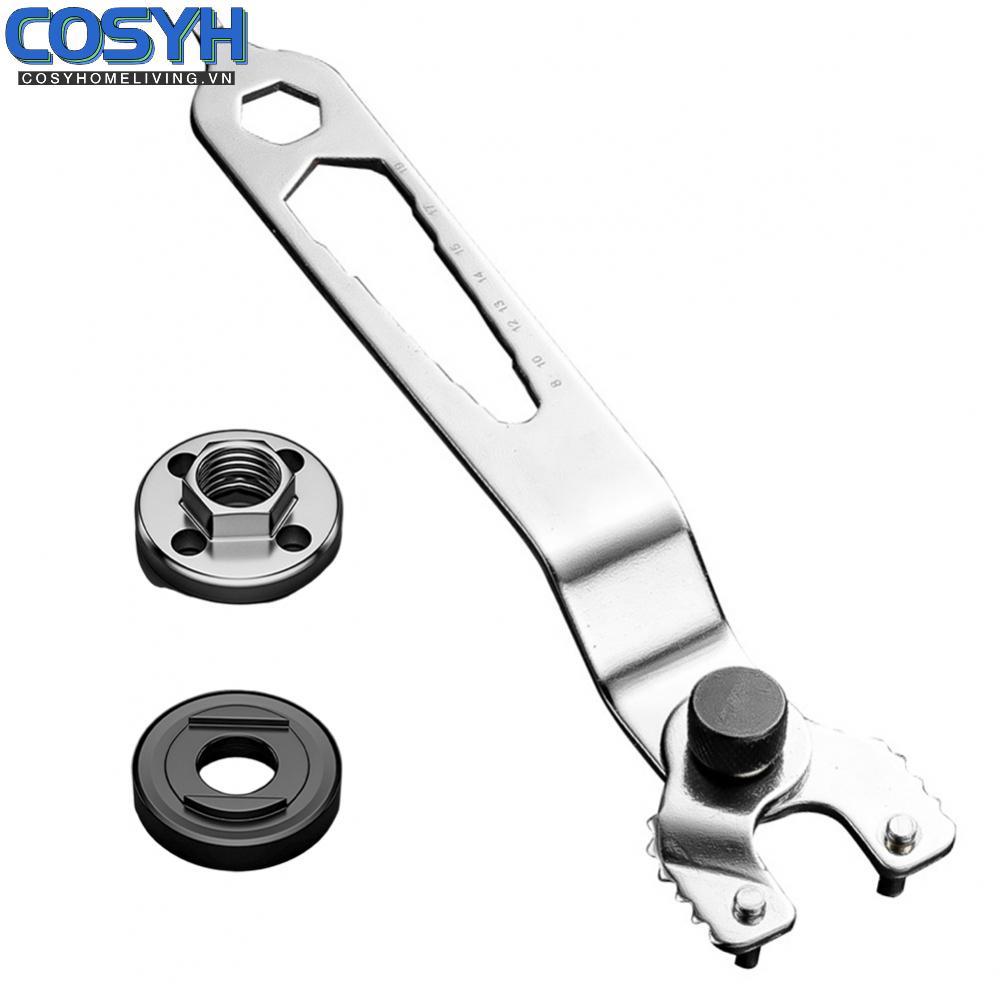 <cosyh>Angle Grinder Wrench Ergonomic Handling Heat-Treated Steel Forged Tool