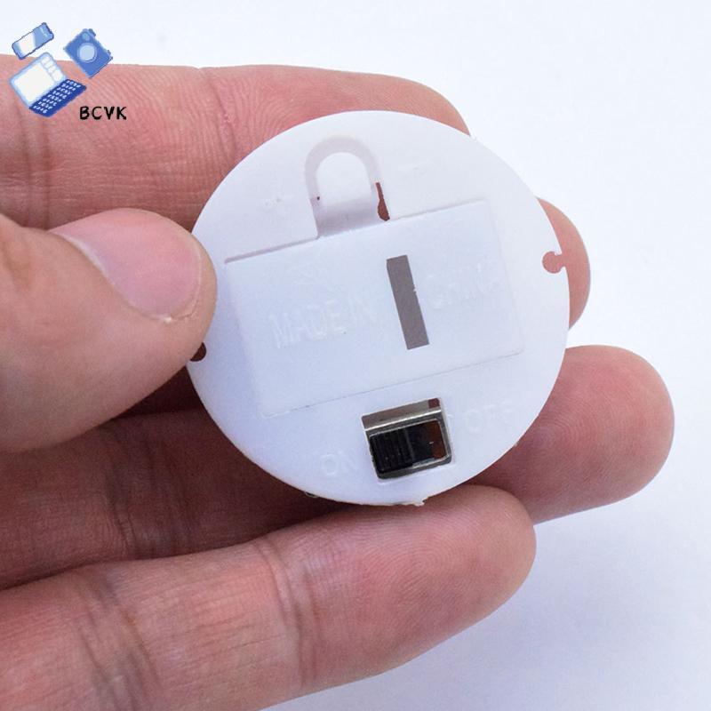 [BCVK] Hộp đựng pin có giá đỡ nắp công tắc cho bộ sắp xếp pin AG13 / LR44 tốt