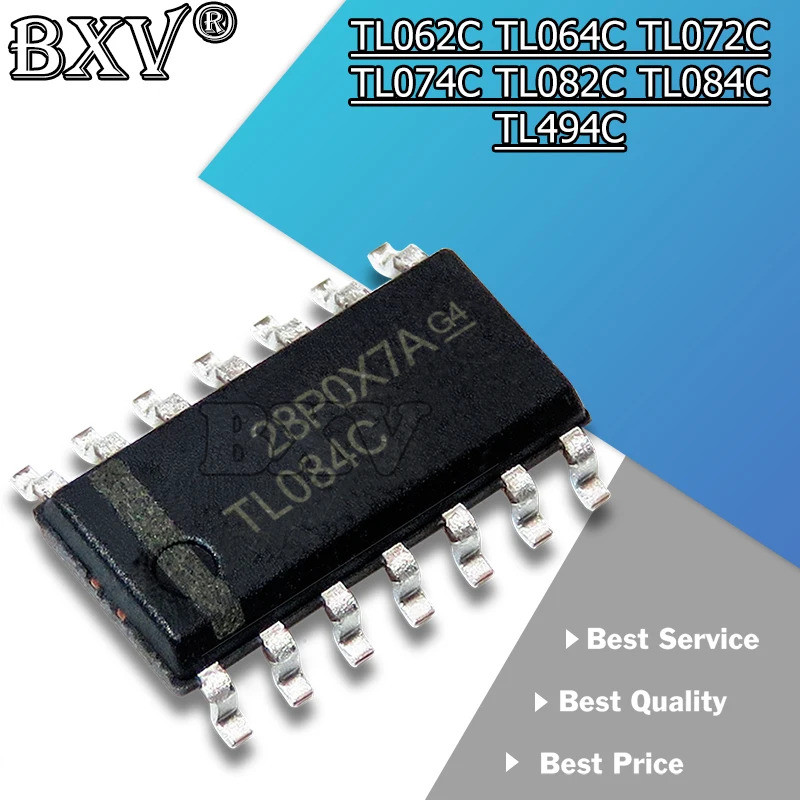 10 CÁI TL084CDT SOP14 TL084 SOP 084C SMD TL084CDR SOP-14 TL084C SMD TL062C TL064C TL072C TL074C TL08
