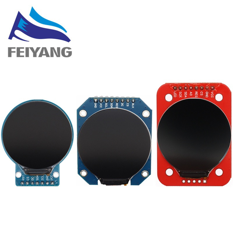 Mô-đun hiển thị LCD TFT 1,28 Inch 240 * 240 GC9A01 Trình điều khiển SPI 4 dây 240x240 PCB cho Arduin