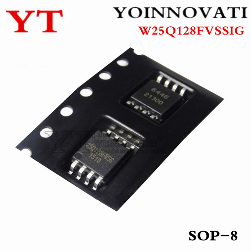 W25Q128FVSSIG W25Q128FVSG 25Q128FVSG 25Q128 128M-BIT Spi-FLASH