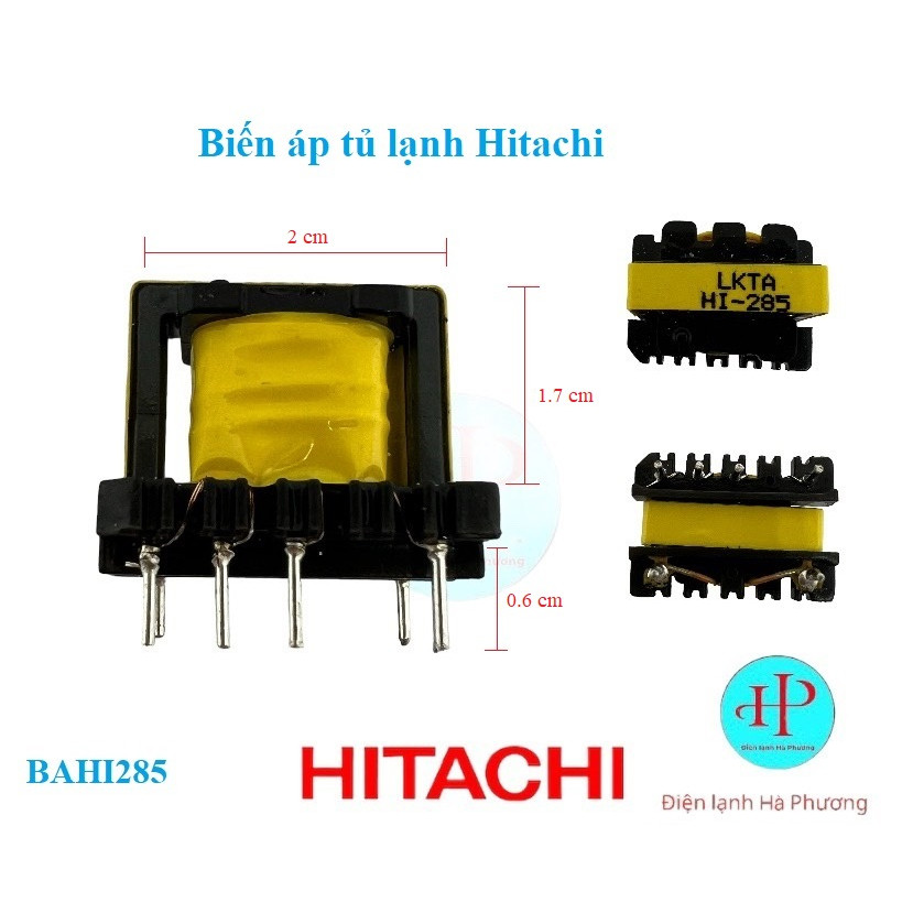 Biến áp lắp bo tủ lạnh Hitachi - F35