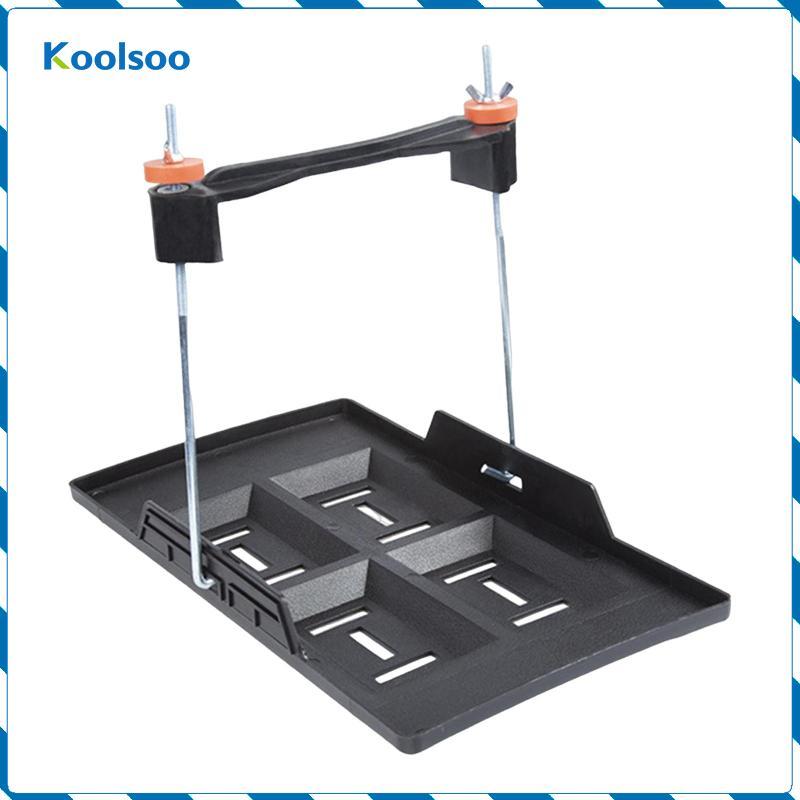 Pin Ô Tô Buộc Xuống Khay Kim Loại Giá Đỡ Chống Cho 55-100AH Đa Năng Lắp Đặt Nhanh Chắc Chắn Pin Ổn Đ