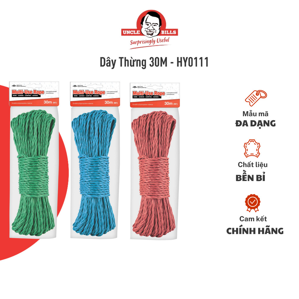 Cuộn Dây Thừng Dài 30M UNCLE BILLS HY0111