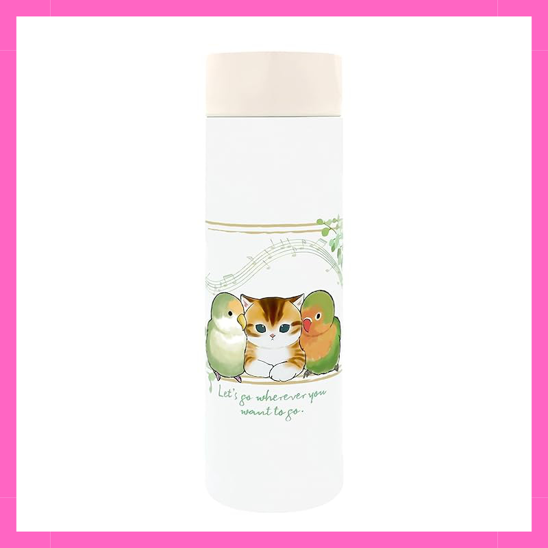 Mofusand Vacuum Double-Wall Pocket Mini Stainless Steel Bottle 150ml - Assorted Designs