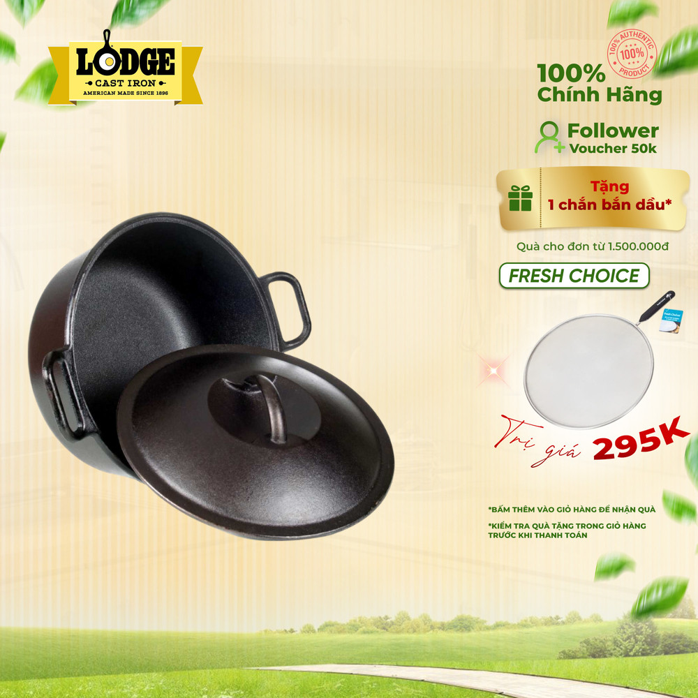 Lodge - Nồi gang Pro Logic - 27.4cm - 3.78L