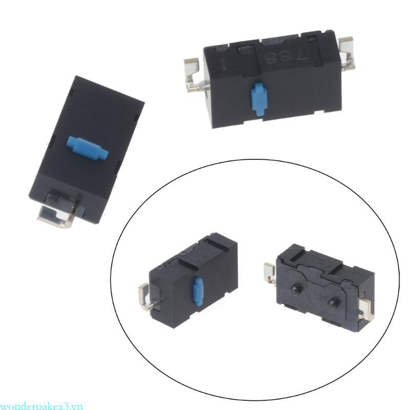 Wonderpakea3 Chuột Microswitch D2LS-21 D2LS-11 D2LS Nút Chuột Chính Hãng Nhật Bản Màu Xanh Trắng