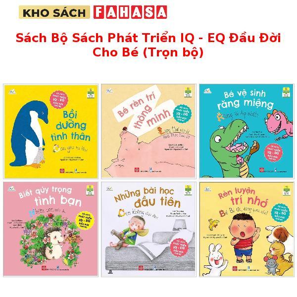 Sách Bộ Sách Phát Triển IQ - EQ Đầu Đời Cho Bé (Trọn bộ)