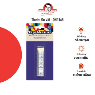 Thước đo vải 2 cm x 3 m uncle bills qh0165