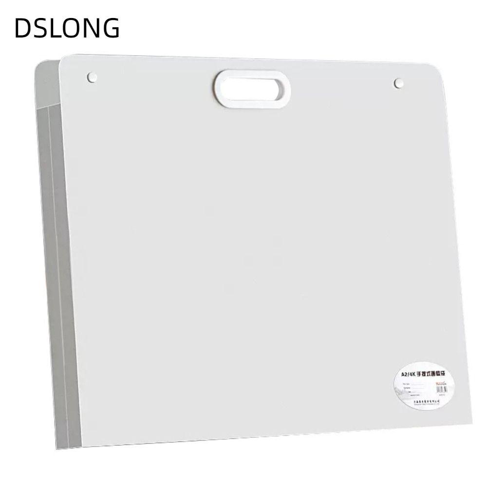 Túi đựng giấy vẽ tranh DSLONG, Thư mục tập tin A2 / A3 / A4 di động, Album ảnh chống nước 4K / 8K / 